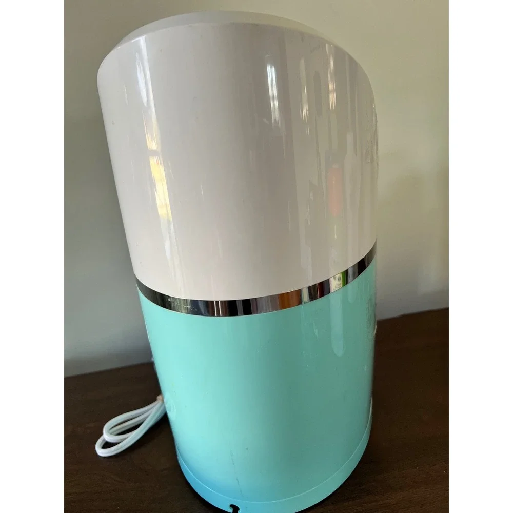 Captain Morgan Vita Coco Spiked Shaved Ice Machine Electric Snow Cone Maker Teal